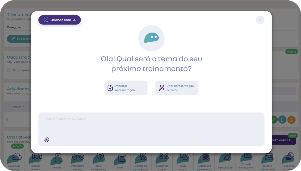 criar com ia